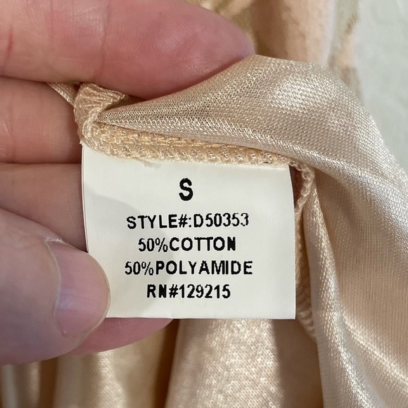 Anthropologie Comme Toi Women’s Dress Small Pink Ditsy Floral Lace Girlhoodcore - Picture 5 of 14